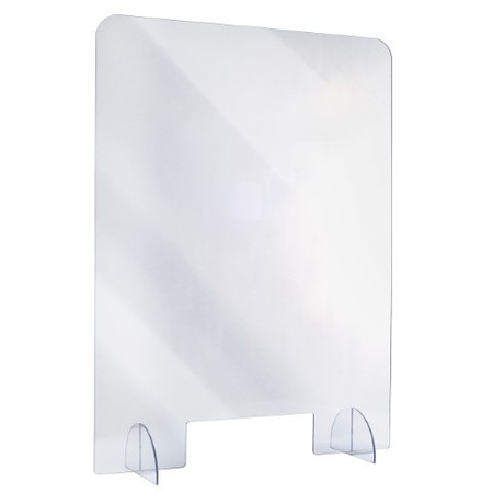 ALPINE INDUSTRIES 30"x 40"x 2"Clear Acrylic Sheet Table Top Protective Sneeze Guard ALP410-3040-T